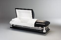 Stainless Steel Onyx Casket