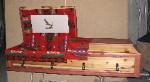 Cedar Casket Red Pendleton Lined