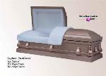 Copper Sunburst Casket