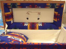 Feathers Casket Panel
