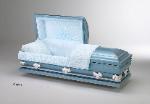 Gregory Blue Casket