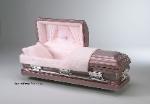 Hidden Rose Stainless Casket