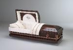 Saddle Bronze Casket