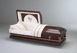 Saddle Bronze Casket