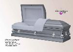 Silber Sunburst Casket