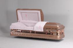 Silver Rose Casket