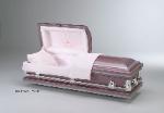 Tea Rose Sunburst Casket