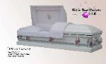 White Cameo Casket