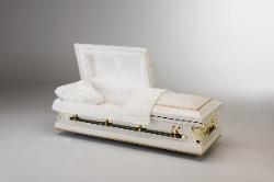 White Gold Casket
